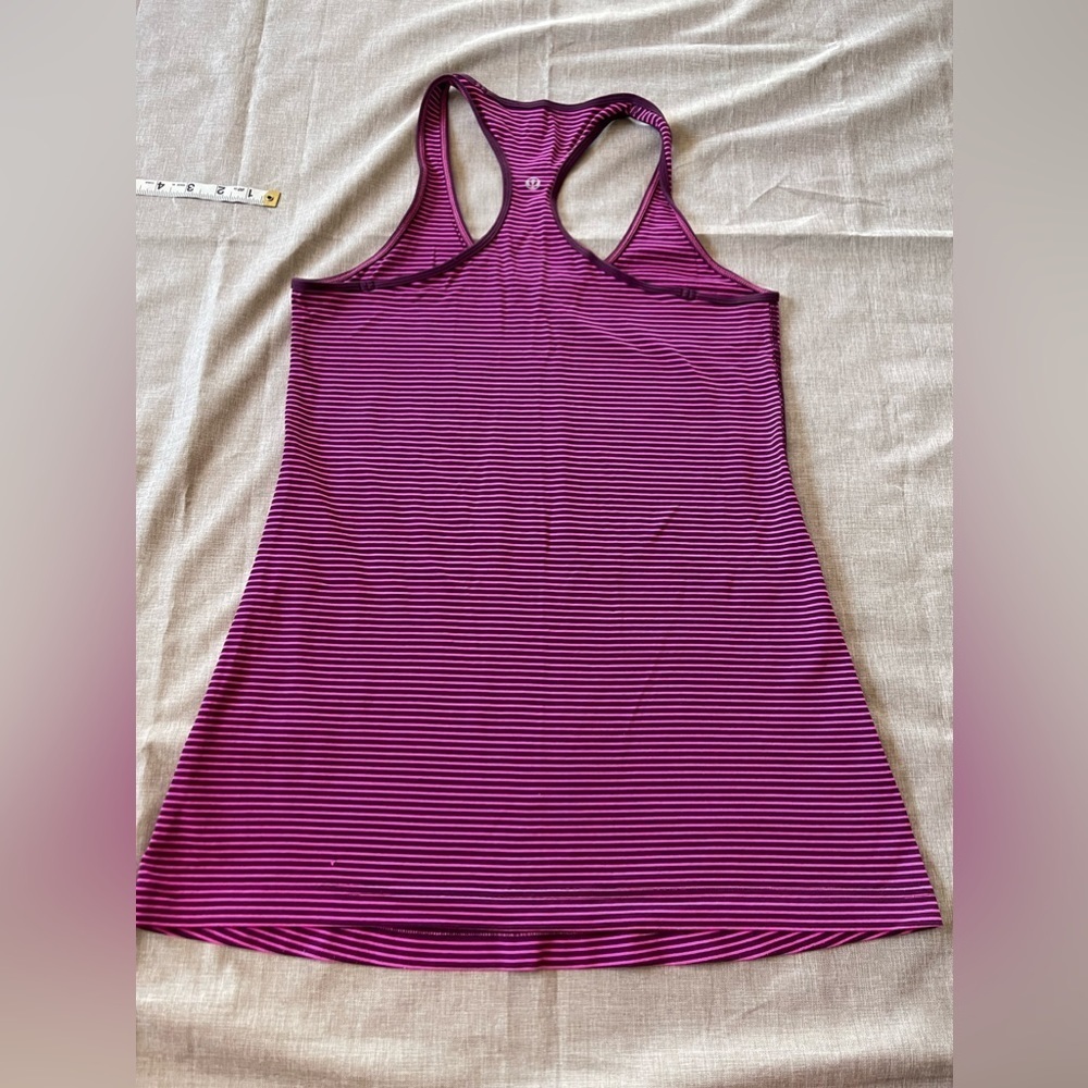 Lululemon Striped Racerback Tank - Picture 2 of 5